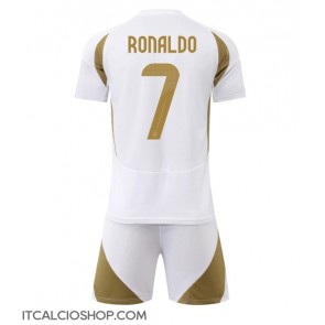Al-Nassr Cristiano Ronaldo #7 Terza Maglia Bambino 2024-25 Manica Corta (+ Pantaloni corti)